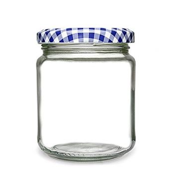 Kilner Marmeladenglas 228 ml mit deckel weiß - blau 