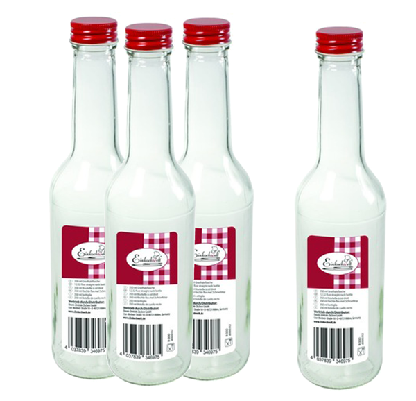 Einkochwelt Gradhalsflasche 350 ml - set 12 - pro palette - 57 kartons 