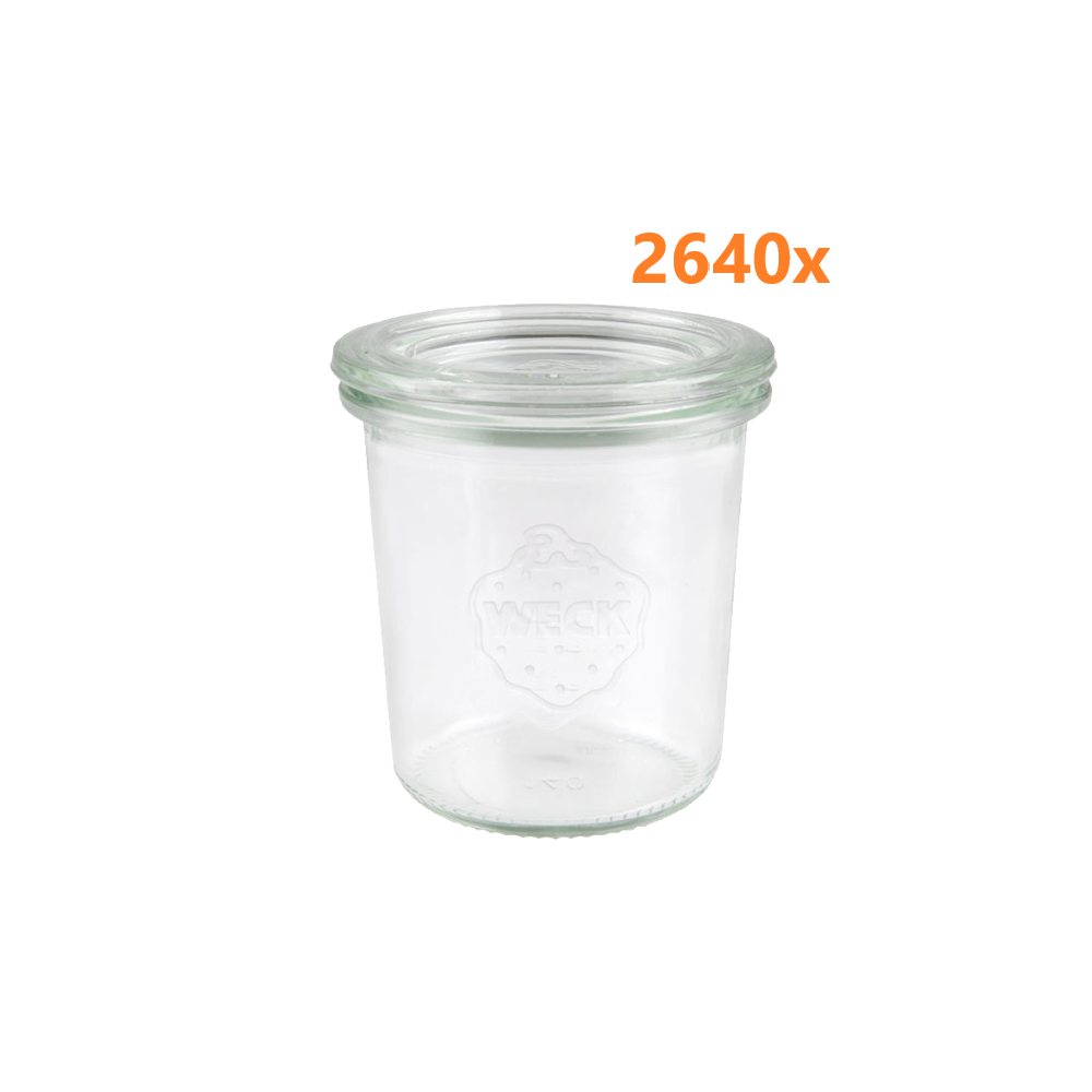 WECK Sturzglas 140 ml (2640 Stück) 